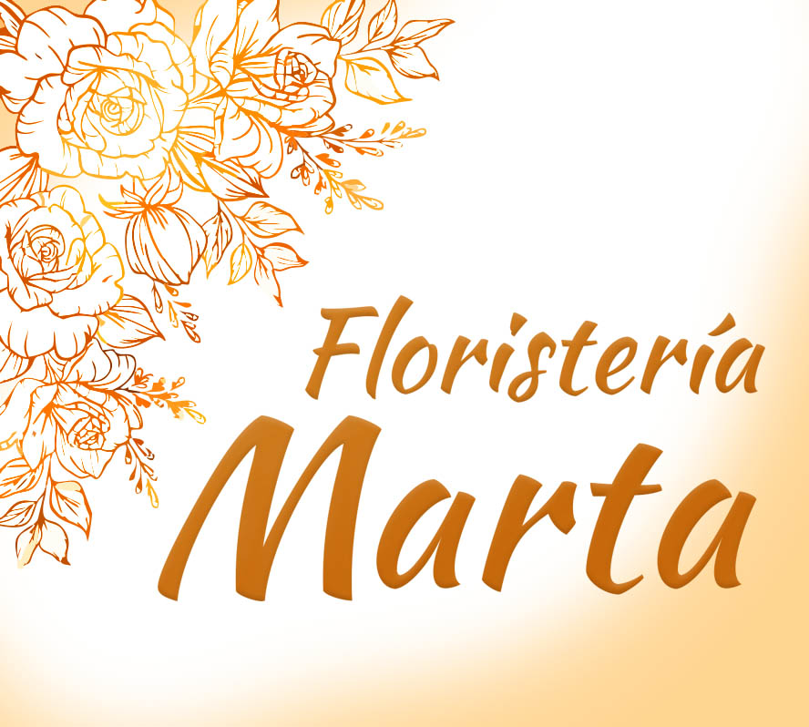 logo floristeria marta