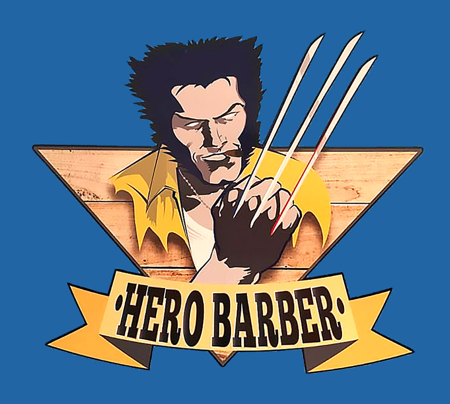 logo hero barber